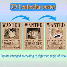 Cargar imagen en el visor de la galería, Poster Lenticular 3D One Piece - 116410

