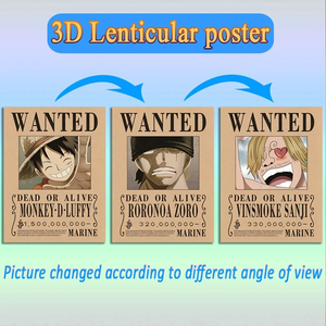Poster Lenticular 3D One Piece - 116410
