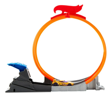Cargar imagen en el visor de la galería, Pista y Carro Hot Wheels Stunt Track pequeña - 116781
