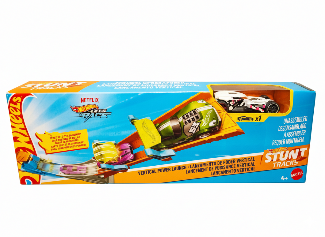 Pista y Carro Hot Wheels Stunt Track pequeña - 116781