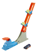 Cargar imagen en el visor de la galería, Pista y Carro Hot Wheels Stunt Track pequeña - 116781

