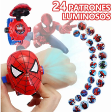 Cargar imagen en el visor de la galería, Reloj Spiderman Proyector - 116710

