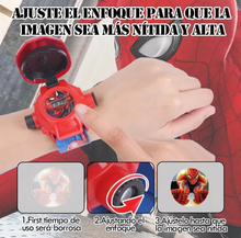 Cargar imagen en el visor de la galería, Reloj Spiderman Proyector - 116710
