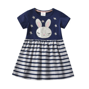 Vestido Vikita manga corta Conejo azul marino - 114969