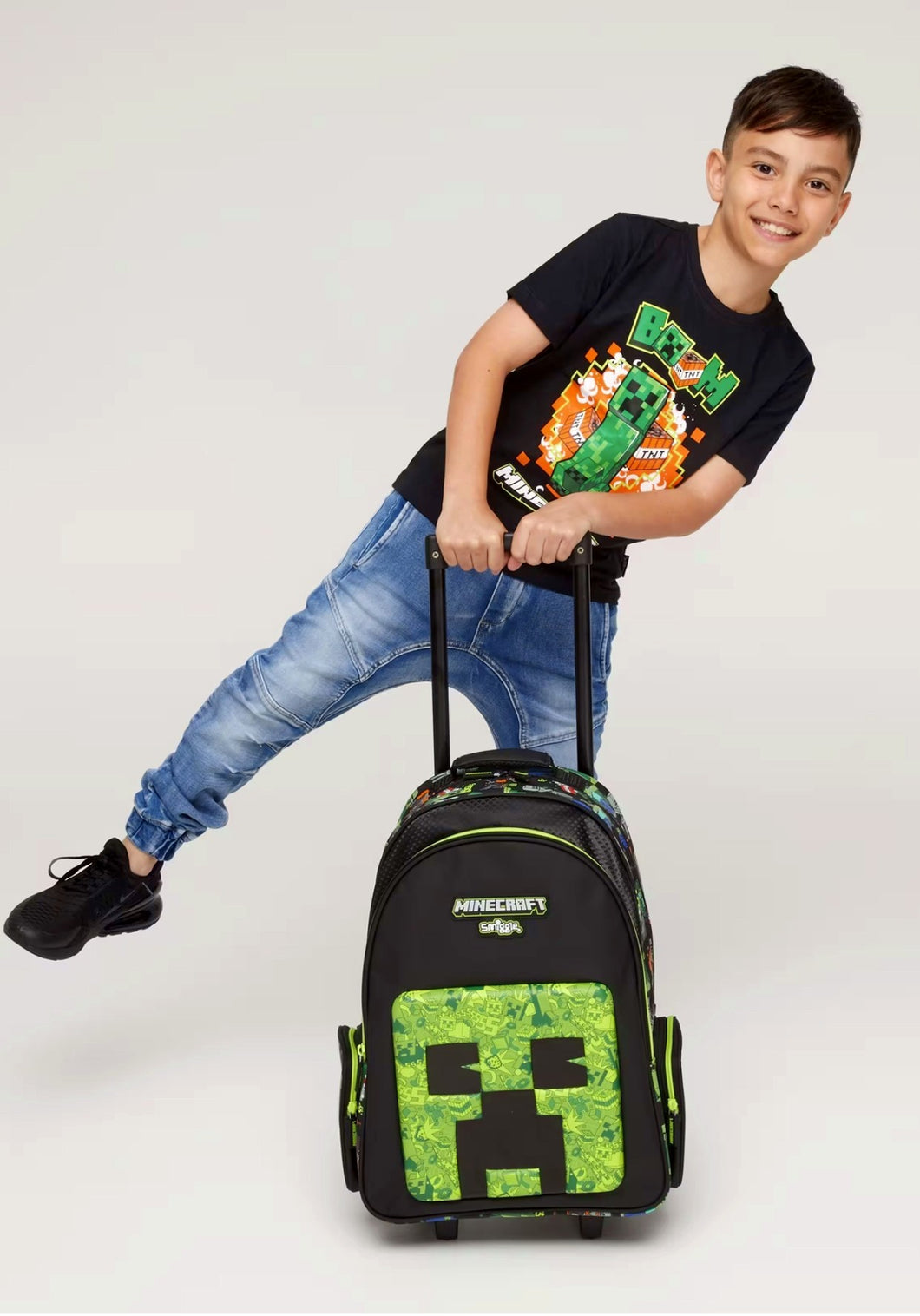 Morral Maleta Smiggle Minecraft 45cm  - 116149