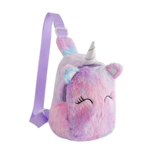 Cargar imagen en el visor de la galería, Morral Unicornio Peluche 16cm - 115940
