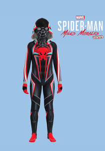 Disfraz Spiderman Negro con capucha - 115652