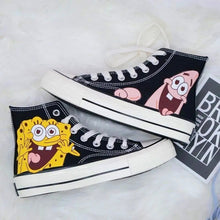 Cargar imagen en el visor de la galería, Zapato Tipo Converse Bob Esponja y Patricio - 114445
