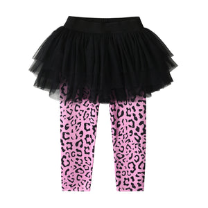 Falda Tutu Vikita con Leggins Leopardo - 114962