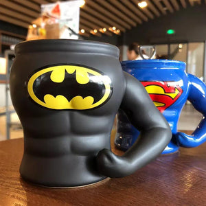 Taza Heroes Musculos de Ceramica - 113641