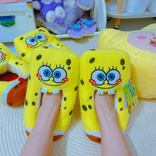 Cargar imagen en el visor de la galería, Pantuflas Bob Esponja cerrada Juvenil / Adulto - 114566
