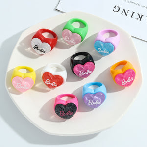 Anillos Plasticos Barbie - 114865