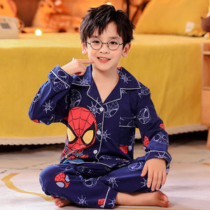 Pijama Spiderman con botones - 115001