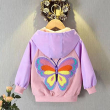 Cargar imagen en el visor de la galería, Chaqueta Mariposa con Capucha - 114854
