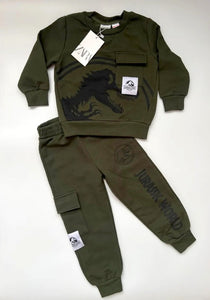 Conjunto Jurassic Verde Sueter y Jogger - 115643