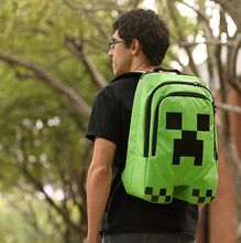 Cargar imagen en el visor de la galería, Morral Minecraft Creeper 42cm - 117023
