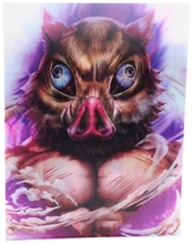Cargar imagen en el visor de la galería, Poster Lenticular 3D Demon Slayer - 116410
