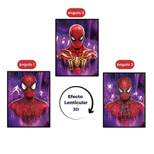 Cargar imagen en el visor de la galería, Poster Lenticular 3D Spiderman - 117557
