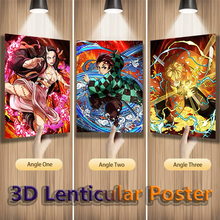 Cargar imagen en el visor de la galería, Poster Lenticular 3D Demond Slayer - 117557
