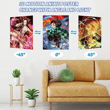 Cargar imagen en el visor de la galería, Poster Lenticular 3D Demond Slayer - 117557

