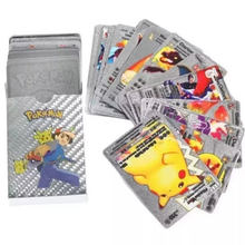 Cargar imagen en el visor de la galería, Cartas Pokemon en mazo Plateadas 55pcs - 116414
