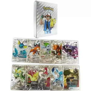 Cartas Pokemon en mazo Plateadas 55pcs - 116414