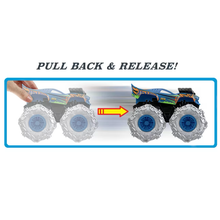 Cargar imagen en el visor de la galería, Vehículo Hot Wheels Monster Truck Grande Twisted Tredz - 116785
