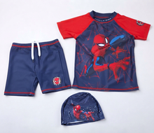 Cargar imagen en el visor de la galería, Traje de Baño Spiderman 3 pcs - 117513
