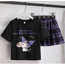 Cargar imagen en el visor de la galería, Conjunto Kuromi 2pcs con correa - 116558
