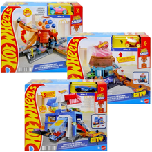 Cargar imagen en el visor de la galería, Pista y carro Hot Wheels  Mediana "City" Surtidos - 117462
