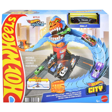 Cargar imagen en el visor de la galería, Pista y Carro Hot Wheels City Ataque de Gorilla - 116787
