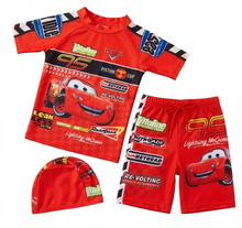 Cargar imagen en el visor de la galería, Traje de Baño Cars 3 pcs - 117514
