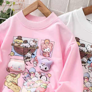 Sueter Kitty & amigos con apliques - 116559