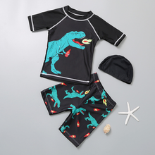 Cargar imagen en el visor de la galería, Traje de Baño Dinosaurio 3 pcs - 117515

