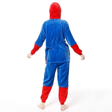 Cargar imagen en el visor de la galería, Pijama Enteriza Spiderman Juvenil/Adulto - 116332
