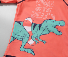 Cargar imagen en el visor de la galería, Traje de Baño Dinosaurio 3 pcs - 117515
