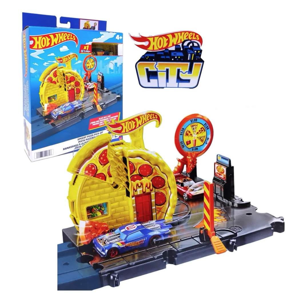 Pista y Carro Hot Wheels City Pizzeria - 116789