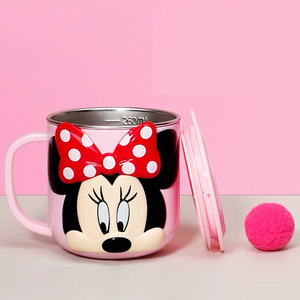 Taza de Metal Minnie con tapa - 113477