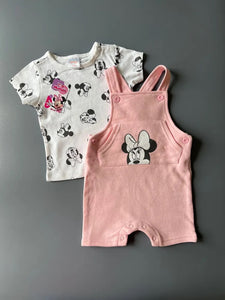 Braga conjunto Minnie de algodon  para bebe - 115433