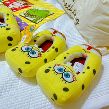 Cargar imagen en el visor de la galería, Pantuflas Bob Esponja cerrada Juvenil / Adulto - 114566
