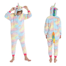 Cargar imagen en el visor de la galería, Pijama Enteriza Unicornio niña - 114520
