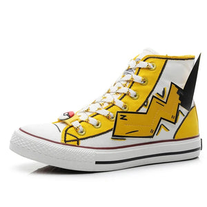 Zapato Bota tipo Converse Pikachu - 114838