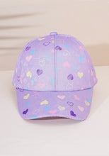 Cargar imagen en el visor de la galería, Gorra Corazon Morada - 114861
