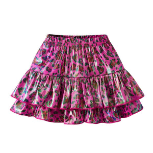 Falda Tutu Leopardo Fucsia - 114215