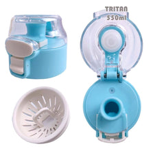 Cargar imagen en el visor de la galería, Termo Spiderman Transparente Tapa Azul 550ml - 115494
