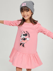 Vestido Minnie Azul manga Larga - 115869