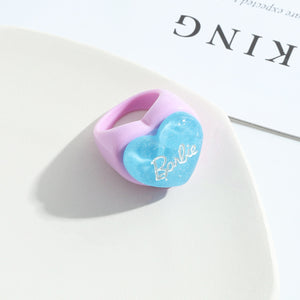 Anillos Plasticos Barbie - 114865