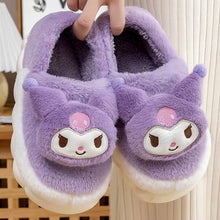 Cargar imagen en el visor de la galería, Pantuflas Kuromi Antiresbalantes - 116096
