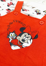 Cargar imagen en el visor de la galería, Conjunto Braga y Franela Minnie Bebe roja - 114996
