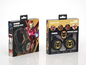 Audifonos Batman, Ironman y Spiderman con Cable - 114494